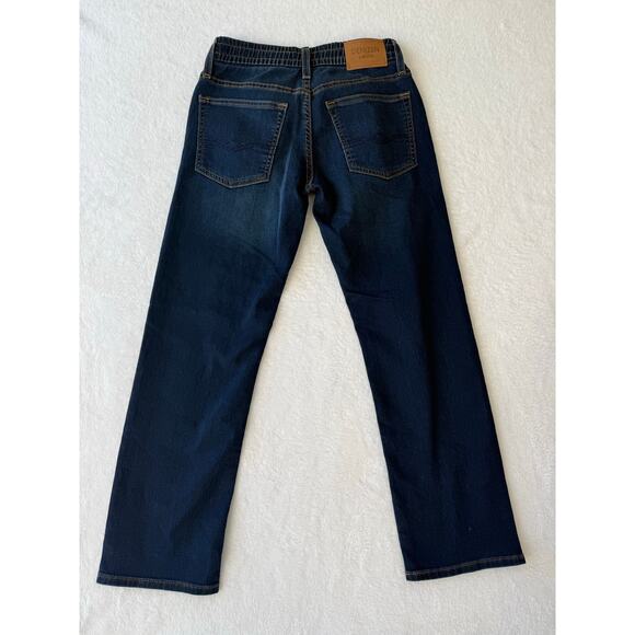 Levis Boys Denizen Jeans Size 10 Pull On Elastic Waist Sweatpant Jean Drawstring - Picture 5 of 6